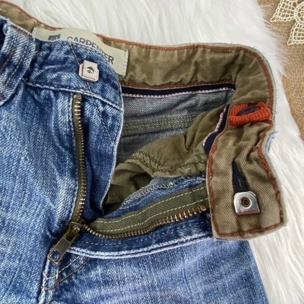 GAP‎ Kids Boys Jean Shorts Size 8 Slim Carpenter Jean Shorts